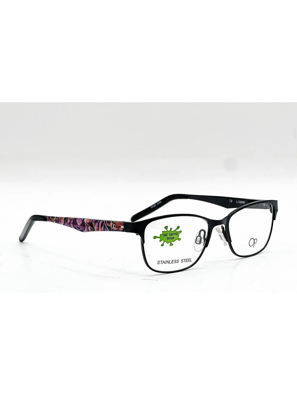 Ocean Pacific 863 Gloss Black Authentic Eyeglasses 46-15-125